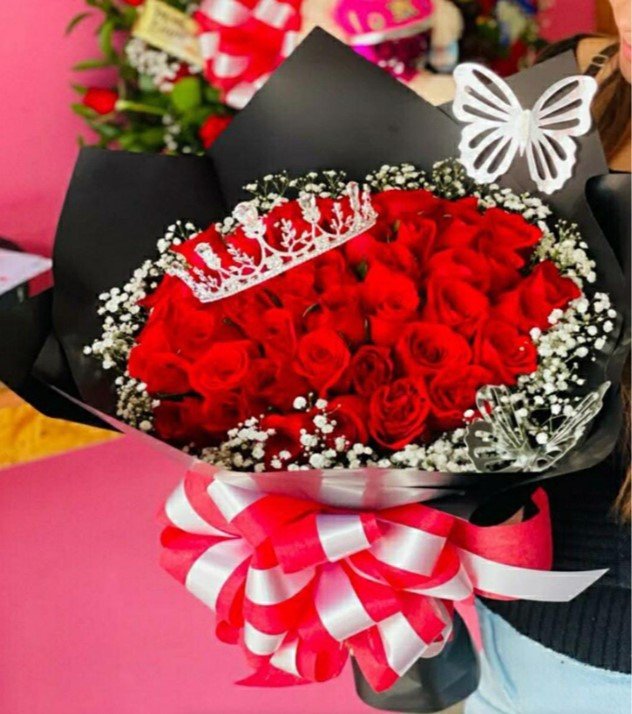 Bouquet de rosas