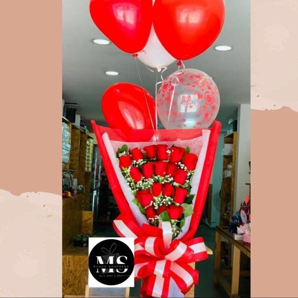 Ramillete de rosas